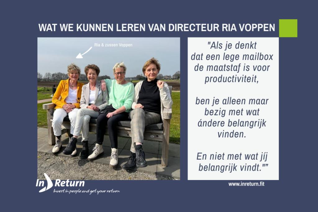 Opdat we van anderen leren: duurzame inzetbaarheid van een 72-jarige directeur